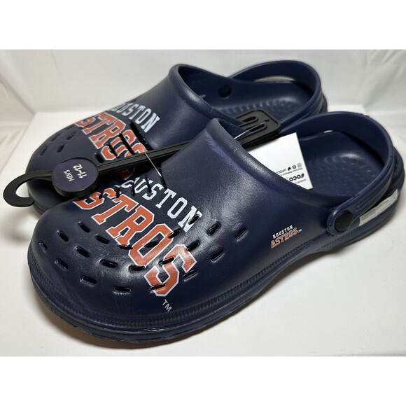 Men's FOCO Houston Astros MLB CLOG‎ SANDAL SHOES Size L (11-12) - Picture 1 of 6